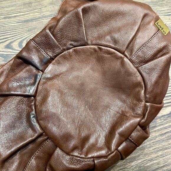 Kooba Brown Leather Shoulder Bag - Picture 4 of 6